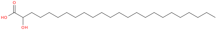 Tetracosanoic acid, 2 hydroxy 